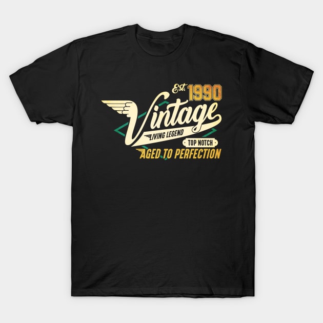 30th birthday gifts 1990 gift 30 years old T-Shirt by Cheesybee